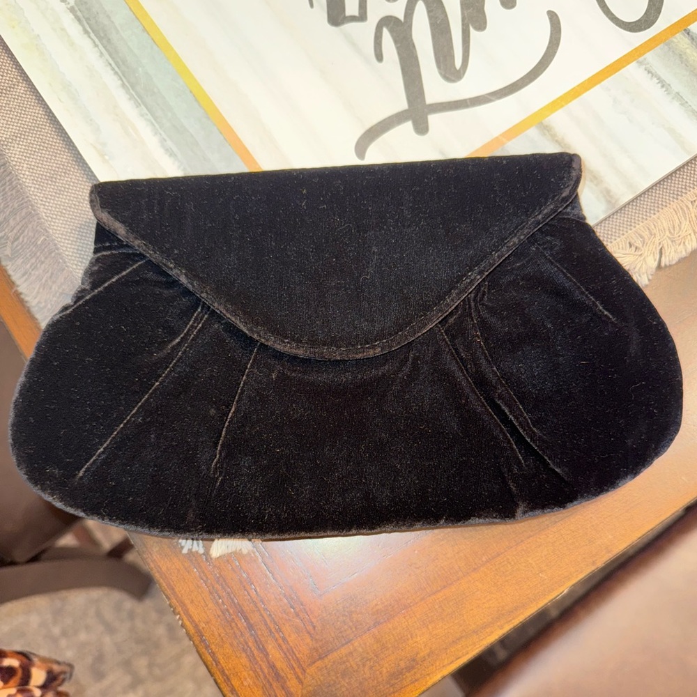 Vintage Lauren Merkin Velvet Clutch